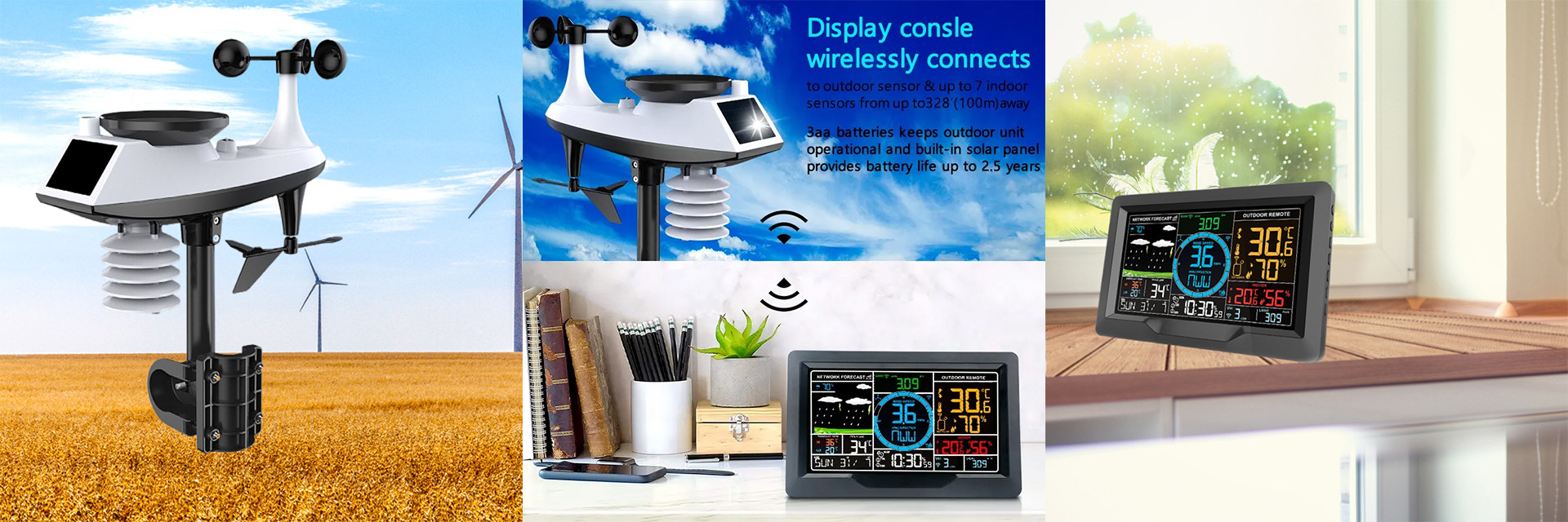 کیفیت ایستگاه هواشناسی بی سیم کارخانه