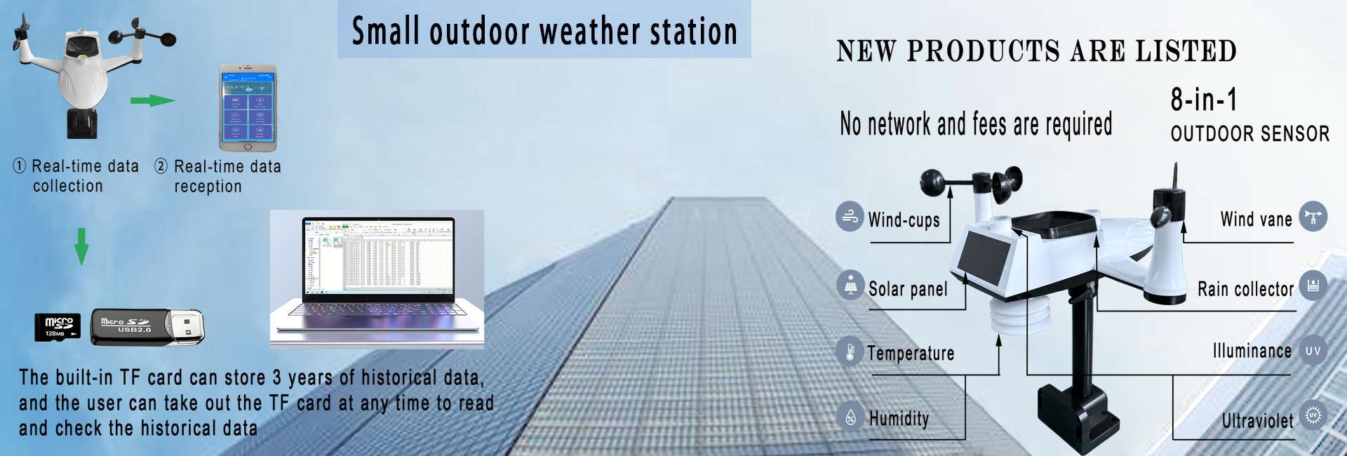 کیفیت ایستگاه هواشناسی بی سیم کارخانه