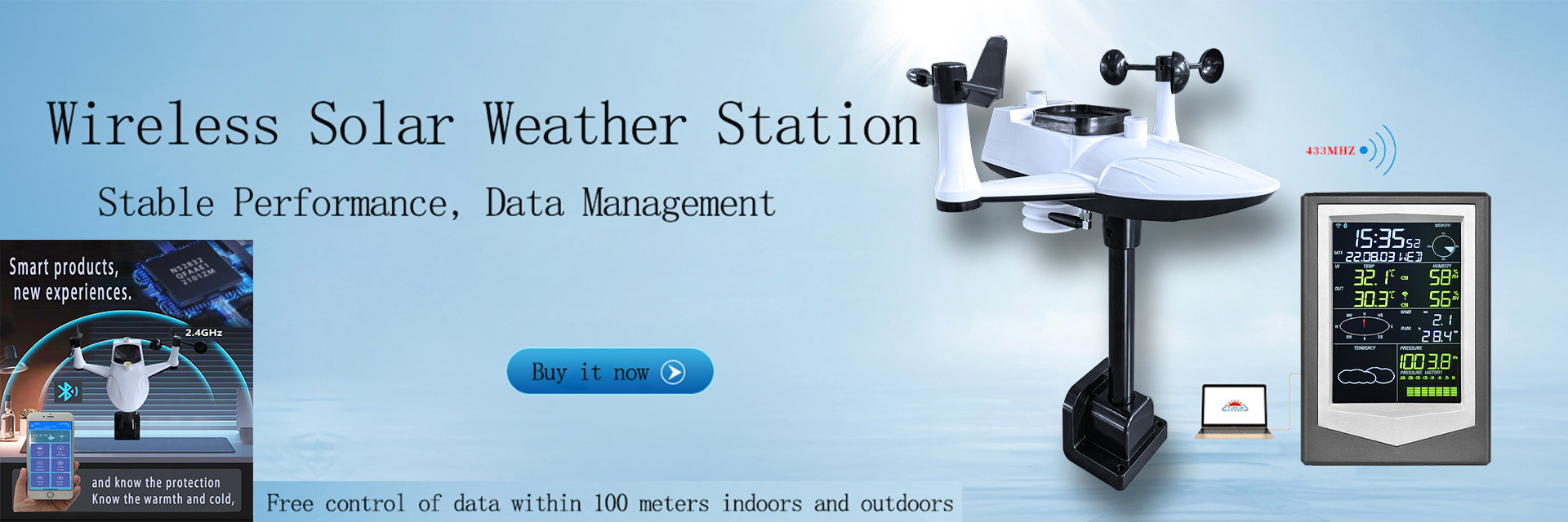 کیفیت ایستگاه هواشناسی بی سیم کارخانه